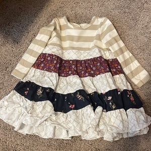 18 month Ricrac and Ruffles twirl dress